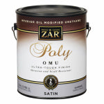 ZAR ZAR 36213 Polyurethane, Liquid, Milky Clear, 1 gal, Can PAINT ZAR