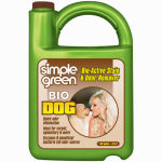SIMPLE GREEN Simple Green 2010000415302 Bio Dog Stain and Odor Remover, Liquid, Fresh, 1 gal CLEANING & JANITORIAL SUPPLIES SIMPLE GREEN   