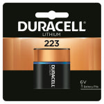 DURACELL DISTRIBUTING NC Lithium Photo Battery, #223, 6-Volt ELECTRICAL DURACELL DISTRIBUTING NC