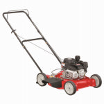 YARD MACHINES Yard Machines 11A-02BT729 Lawn Mower, 125 cc Engine Displacement, Oil, 20 in W Cutting, 1-Blade, Pull Start OUTDOOR LIVING & POWER EQUIPMENT YARD MACHINES