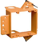 ABB INSTALLATION PRODUCTS 2 Gang Low-Voltage New Work Box Bracket ELECTRICAL ABB INSTALLATION PRODUCTS   