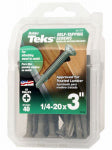 ITW BRANDS Self-Tapping Screws With Wings, Phillips Flat Head, Wood To Metal, 1/4 x 3 In., 40-Pk. HARDWARE & FARM SUPPLIES ITW BRANDS