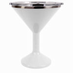 ORCA Martini Glass, Pearl White Stainless Steel, 8-oz. OUTDOOR LIVING & POWER EQUIPMENT ORCA