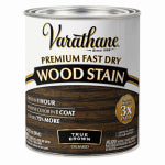 VARATHANE Varathane 333661 Premium Stain, True Brown, Liquid, 1 qt PAINT VARATHANE