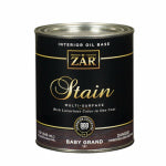 ZAR ZAR 12112 Wood Stain, Baby Grand, Liquid, 1 qt, Can PAINT ZAR   