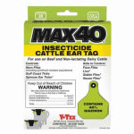 ANIMAL HEALTH INTERNATIONAL MAX 40 Livestock Insecticide Ear Tag HARDWARE & FARM SUPPLIES ANIMAL HEALTH INTERNATIONAL