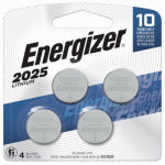 ENERGIZER 3V Lithium Coin Batteries, 2025, 4 Pack ELECTRICAL ENERGIZER