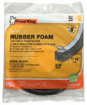 THERMWELL Rubber Foam Weatherseal Tape, 3/8W x 7/16-In. T x 10-Ft. HARDWARE & FARM SUPPLIES THERMWELL