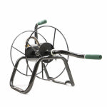 LEWIS LIFETIME TOOLS Handy Hose Reel, Silver/Black