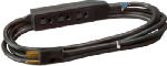 PT HO WAH GENTING 12-Ft. 16/3 SJTW Black Indoor Extension Cord ELECTRICAL PT HO WAH GENTING