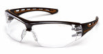 PYRAMEX SAFETY PRODUCTS LLC Easley Safety Glasses, Clear Anti-Fog Lens, Black/Tan Frame CLOTHING, FOOTWEAR & SAFETY GEAR PYRAMEX SAFETY PRODUCTS LLC