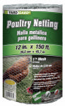 MIDWEST AIR TECH/IMPORT Galvanized Poultry Netting, 1-In. Mesh, 12-In. x 150-Ft. LAWN & GARDEN MIDWEST AIR TECH/IMPORT