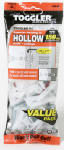 MECHANICAL PLASTICS CORP TC Hollow Wall Anchors, 5/8-3/4-In., 20-Pk.