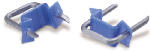 ECM INDUSTRIES LLC Insulated Metal Cable Staples, Blue, .5-In., 50-Ct. ELECTRICAL ECM INDUSTRIES LLC