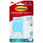 COMMAND Command 17615B Replacement Strip, White, 3 to 5 lb ELECTRICAL COMMAND   