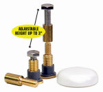 DANCO COMPANY Zero Cut Toilet Bolts, Brass, 2-Pk. PLUMBING, HEATING & VENTILATION DANCO COMPANY