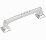 AMEROCK Mulholland Cabinet Pull, Polished Chrome, 3-3/4 In. HARDWARE & FARM SUPPLIES AMEROCK