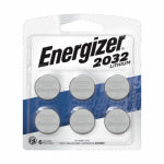 ENERGIZER 3V Lithium Coin Batteries, 2032, 6 Pack ELECTRICAL ENERGIZER