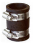FERNCO INC Flexible Coupling, 1-1/2 x 1-1/2 In. PLUMBING, HEATING & VENTILATION FERNCO INC