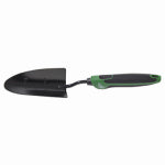WOODLAND TOOLS-IMPORT Garden Trowel, Black Carbon Steel Blade, Ergo Handle