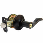 TAIWAN FU HSING INDUSTRIAL CO Reversible Naples Entry Lever Lockset, Aged Bronze HARDWARE & FARM SUPPLIES TAIWAN FU HSING INDUSTRIAL CO