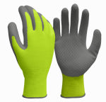 BIG TIME PRODUCTS LLC Honeycomb Work Gloves, Hi-Viz Yellow Polyester, Men's M CLOTHING, FOOTWEAR & SAFETY GEAR BIG TIME PRODUCTS LLC