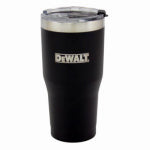 METAL WARE CORP, THE Logo Travel Tumbler, Insulated Black Stainless Steel, 30 oz. HOUSEWARES METAL WARE CORP, THE
