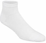 WIGWAM MILLS INC Athletic Socks, Quarter, White, Men's Large, 3-Pk. CLOTHING, FOOTWEAR & SAFETY GEAR WIGWAM MILLS INC   