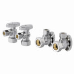 SHARKBITE/CASH ACME Brass Ball Valve, Quarter Turn, 1/2 x 3/8 In. PLUMBING, HEATING & VENTILATION SHARKBITE/CASH ACME