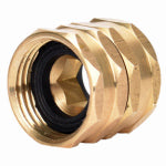 ZHEJIANG HONGCHEN IRRIGATION 3/4 In. x 3/4 In. Hose To Hose Connector