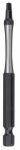 MILWAUKEE Milwaukee 48-32-4573 Power Bit, #3 Drive, Square Recess Drive, 1/4 in Shank, Hex Shank, 3-1/2 in L, Steel TOOLS MILWAUKEE