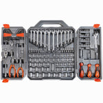 CRESCENT Crescent CTK150 Professional Tool Set, 150-Piece, Alloy Steel, Polished Chrome TOOLS CRESCENT