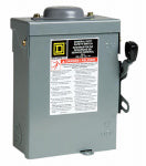 SQUARE D BY SCHNEIDER ELECTRIC 30-Amp Outdoor Safety Switch ELECTRICAL SQUARE D BY SCHNEIDER ELECTRIC
