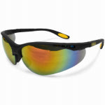 RADIANS INC Reinforcer Pro Safety Glasses, Black Frame, Fire Mirror Lens CLOTHING, FOOTWEAR & SAFETY GEAR RADIANS INC