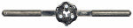 IRWIN Irwin 12026 Adjustable Die Stock Handle, 1 in Die, Hexagon, Round Die, Knurled Handle, Steel TOOLS IRWIN