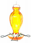 WOODLINK Oriole Bird Feeder, Fluted Glass, 20-oz. PET & WILDLIFE SUPPLIES WOODLINK