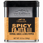 TRAEGER Traeger SPC217 Spicy Fajitas Rub, Savory, Spicy, 6.5 oz Tin OUTDOOR LIVING & POWER EQUIPMENT TRAEGER