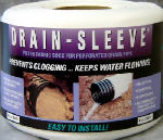 ADVANCED DRAINAGE SYSTEMS Drain Sleeve, Roll, 4 In. x 100 Ft. PLUMBING, HEATING & VENTILATION ADVANCED DRAINAGE SYSTEMS