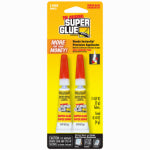 SUPER GLUE CORP/PACER TECH Instant Super Glue, 2-gm., 2-Pk. PAINT SUPER GLUE CORP/PACER TECH   