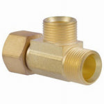SHARKBITE/CASH ACME Stop Valve Add-A-Tee, 3/8 x 3/8 In. PLUMBING, HEATING & VENTILATION SHARKBITE/CASH ACME