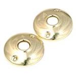 BELWITH PRODUCTS LLC Brass-Plated Steel Replacement Roses, 2-1/2 In., 2-Pk. HARDWARE & FARM SUPPLIES BELWITH PRODUCTS LLC