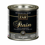 ZAR ZAR 50906 Interior Stain, Blue Moon, Liquid, 0.5 pt PAINT ZAR   