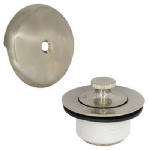 DANCO COMPANY Bath Drain Kit With Lift & Turn Stopper, Brushed Nickel PLUMBING, HEATING & VENTILATION DANCO COMPANY