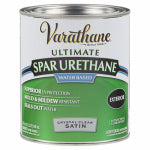 VARATHANE Rust-Oleum 250241H Urethane Paint, Liquid, Crystal Clear, 1 qt, Can PAINT VARATHANE