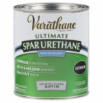 VARATHANE Rust-Oleum 250241H Urethane Paint, Liquid, Crystal Clear, 1 qt, Can PAINT VARATHANE   