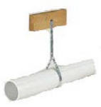 OATEY COMPANY Pipe Hanger Strap Tab Tape, Self-Fastening, 28 Gauge, 3/4 In. x 10 Ft.