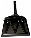 IMPACT PRODUCTS INC Heavy Duty Dust Pan, Black, Metal, 12-In. CLEANING & JANITORIAL SUPPLIES IMPACT PRODUCTS INC