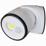 FULCRUM PRODUCTS Fulcrum 33001-108 Security Light, LED Lamp, 400 Lumens, White Fixture ELECTRICAL FULCRUM PRODUCTS
