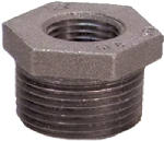 ASC ENGINEERED SOLUTIONS Pipe Fitting, Black Hex Bushing, 1 x 1/2-In. PLUMBING, HEATING & VENTILATION ASC ENGINEERED SOLUTIONS   