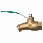 ARROWHEAD BRASS & PLUMBING No-Kink Ball Valve, Quarter Turn, Lead-Free, 1/2 FIP x 3/4 In. Hose Thread PLUMBING, HEATING & VENTILATION ARROWHEAD BRASS & PLUMBING
